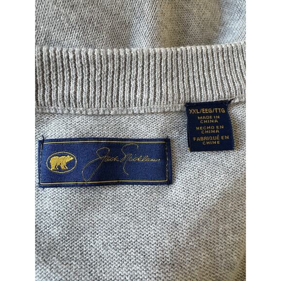 Jack Nicklaus Golden Bear Aryle Cotton Sweater Vest Golf Mens Size XXL (1137) - Picture 5 of 6
